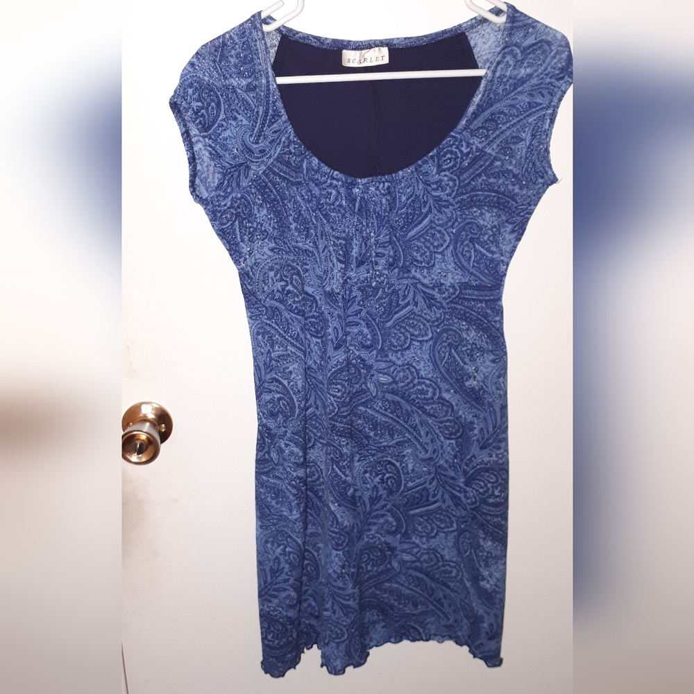 Scarlett Brand Blue Summer Dress